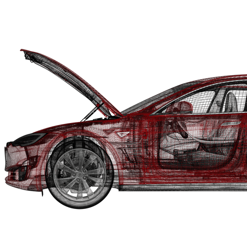 Frunkautomatik - automatische Öffnung der Vorderhaube für alle Tesla M –  AMPTech®