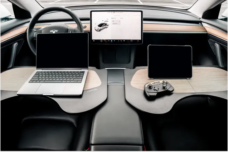 Faltbares Autotablett für Tesla 3/Y