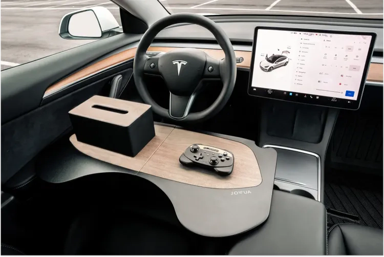 Faltbares Autotablett für Tesla 3/Y