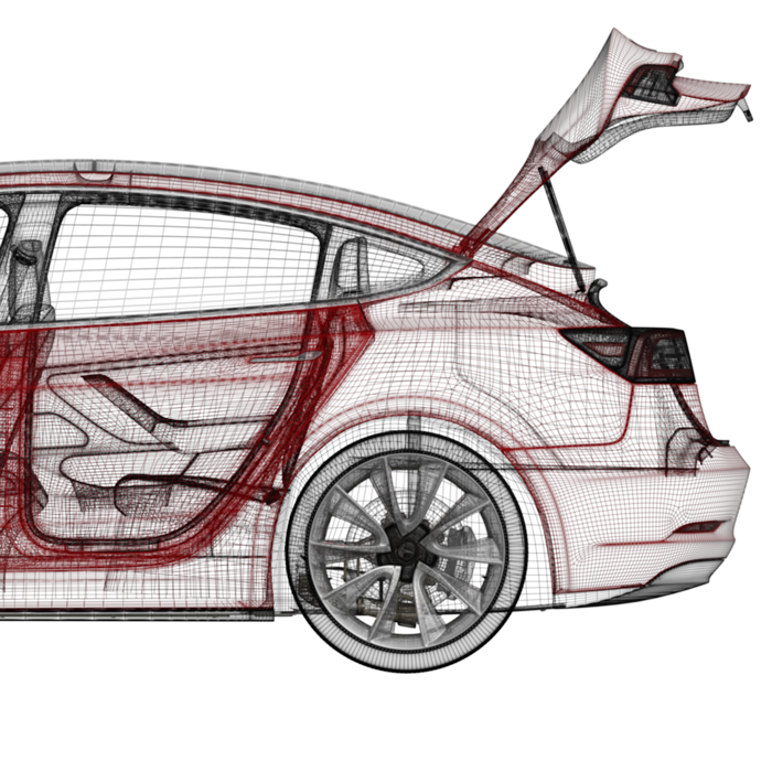 Trunk automatic - automatic opening of the trunk - Tesla Model 3 / S