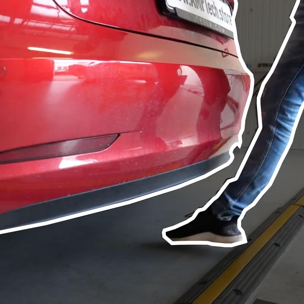 Motion detection module - automatic trunk opening via foot sensor for all Tesla models