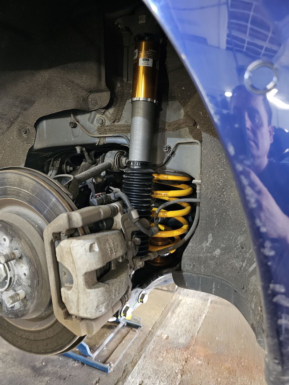Öhlins Street Tuned Komfort Gewindefahrwerk Tesla Model 3 / Y Probefahrt am Standort in Leipzig
